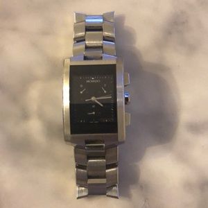 Mens silver Movado watch